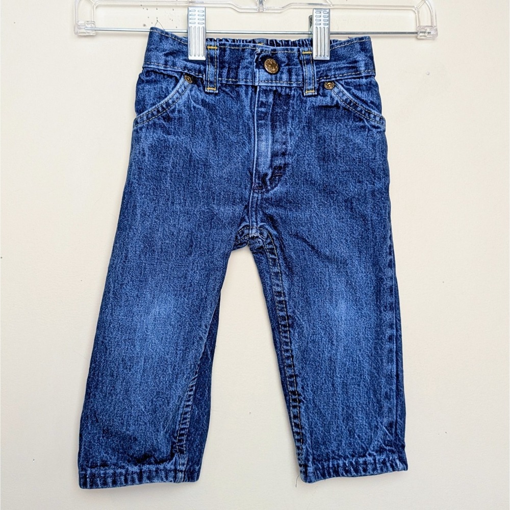 Vintage Oshkosh B'Gosh 80s Jeans Denim Toddler Baby Size 24 Months
